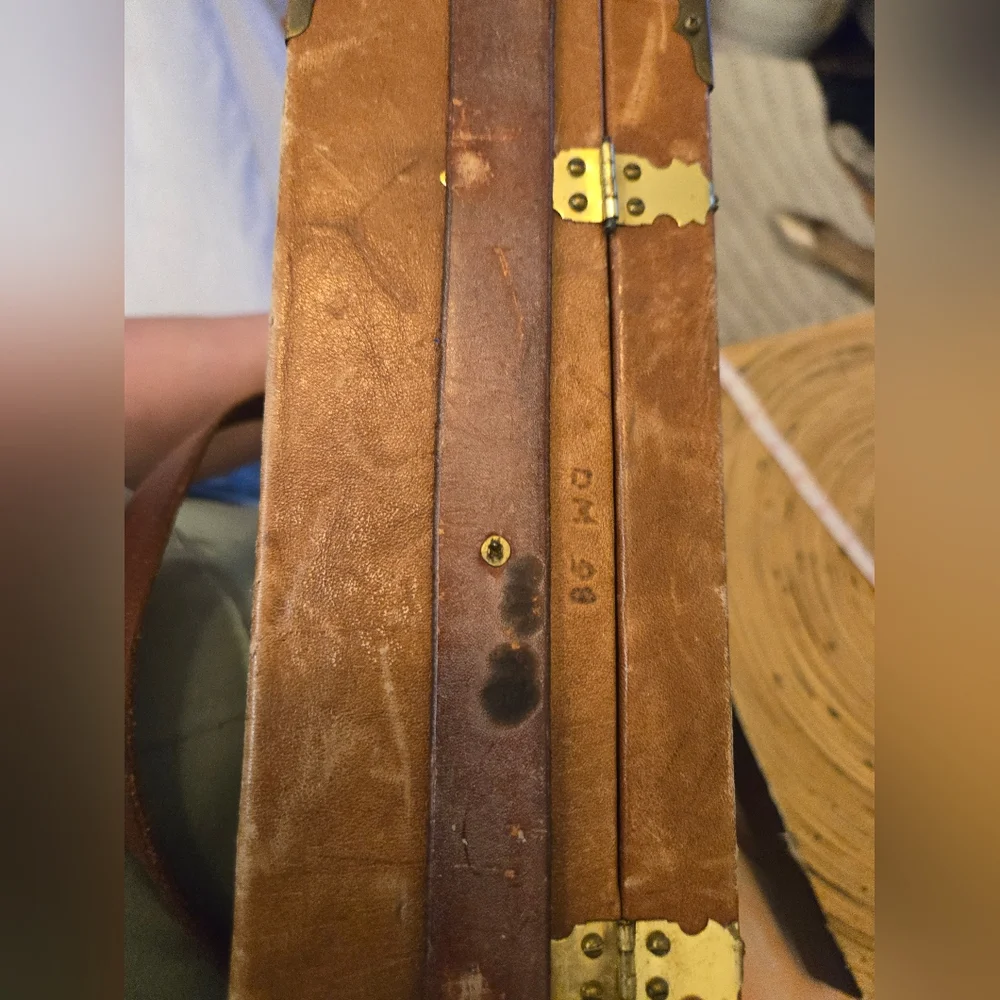 Vintage wood box purse